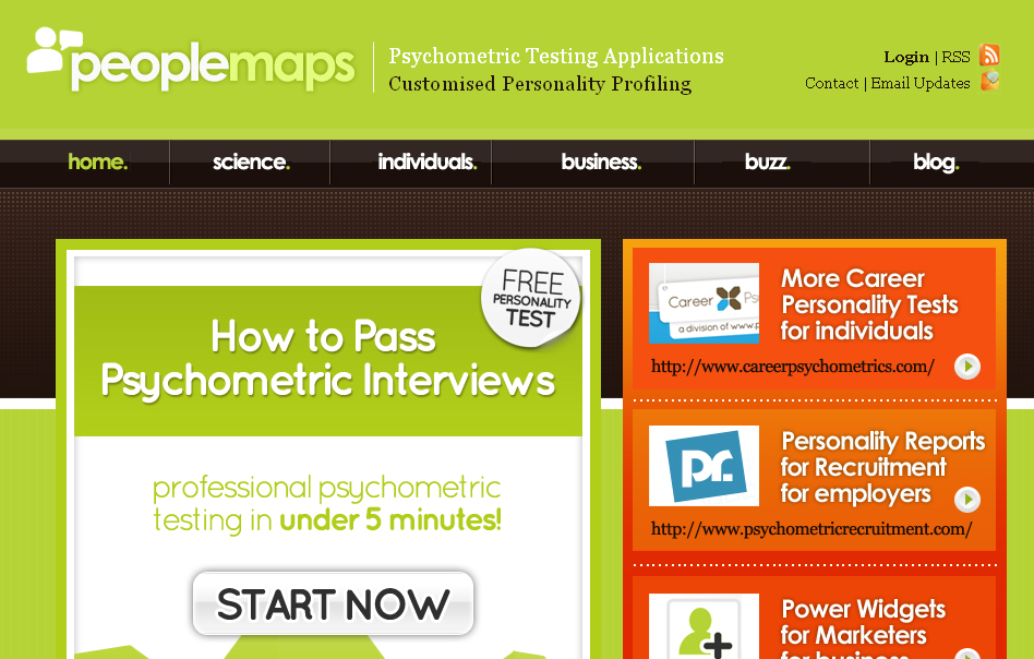 Peoplemaps peoplemaps | Online Psychometric Personality Testing and Profiling