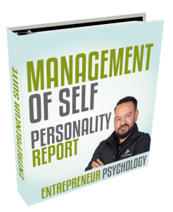 entrepreneur management of self