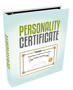 personality certificate icon
