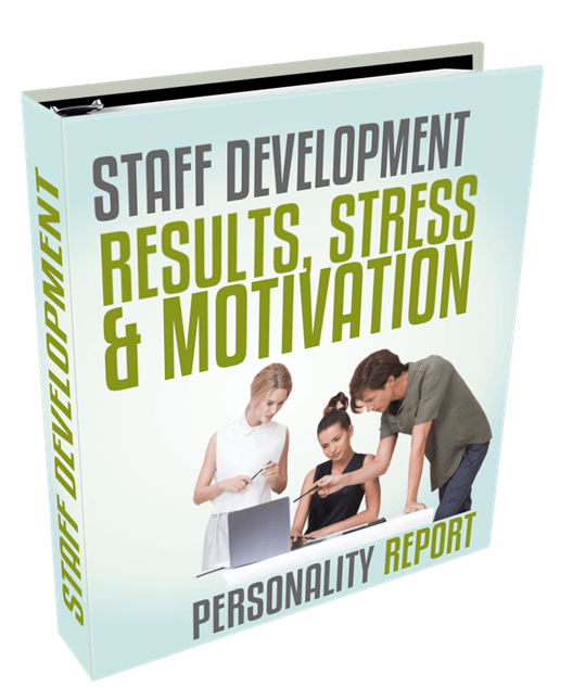 staff dev suite - results stress and motivation